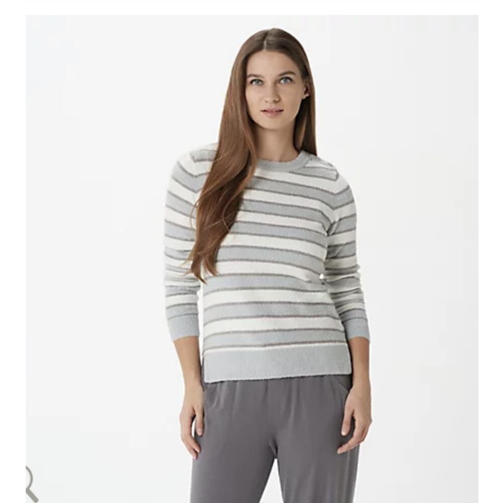 Barefoot Dreams Cozy Chic Lite Lurex Sweater